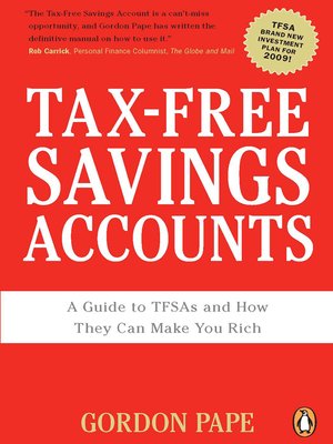 cover image of Tax-free Savings Accounts